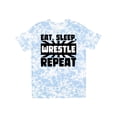 thumbnail image 1 of Inktastic Eat, Sleep, Wrestle, Repeat T-Shirt, 1 of 5
