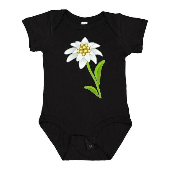 Inktastic Edelweiss Flower Boys or Girls Baby Bodysuit