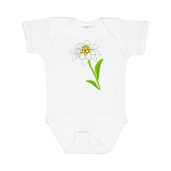 Inktastic Edelweiss Flower Boys or Girls Baby Bodysuit