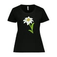 thumbnail image 1 of Inktastic Edelweiss- Flower Women's Plus Size T-Shirt, 1 of 5