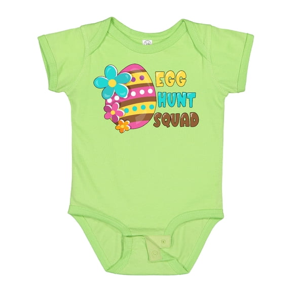 Inktastic Egg Hunt Squad with Easter Egg Boys or Girls Baby Bodysuit