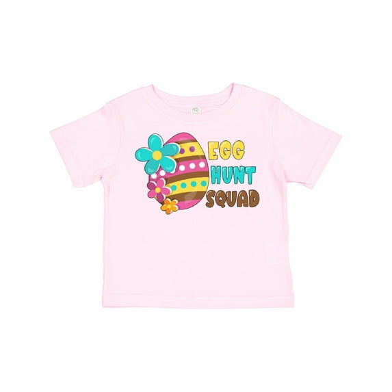 Inktastic Egg Hunt Squad with Easter Egg Boys or Girls Toddler T-Shirt