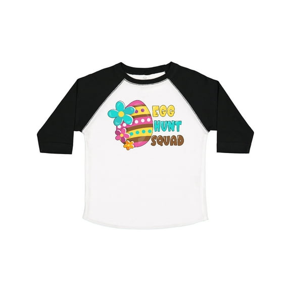 Inktastic Egg Hunt Squad with Easter Egg Boys or Girls Toddler T-Shirt