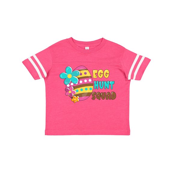 Inktastic Egg Hunt Squad with Easter Egg Boys or Girls Toddler T-Shirt