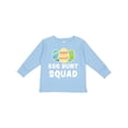 thumbnail image 1 of Inktastic Egg Hunt Squad with Easter Eggs Boys or Girls Long Sleeve Toddler T-Shirt, 1 of 5