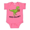 thumbnail image 1 of Inktastic Eggs-cellent Cute Easter T-Rex Dinosaur Boys or Girls Baby Bodysuit, 1 of 5