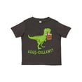 thumbnail image 1 of Inktastic Eggs-cellent Cute Easter T-rex Dinosaur Boys or Girls Toddler T-Shirt, 1 of 5