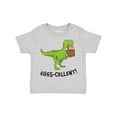 thumbnail image 1 of Inktastic Eggs-cellent Cute Easter T-rex Dinosaur Boys or Girls Toddler T-Shirt, 1 of 5