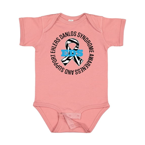 Inktastic Ehlers Danlos Syndrome EDS Walk Ribbon Boys or Girls Baby Bodysuit