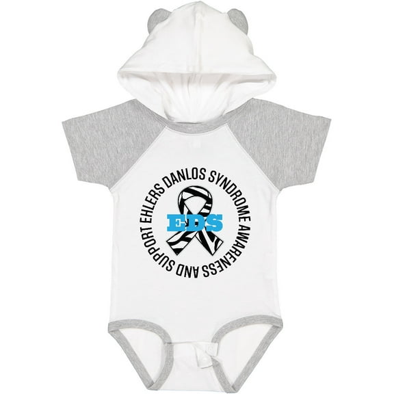 Inktastic Ehlers Danlos Syndrome EDS Walk Ribbon Boys or Girls Baby Bodysuit