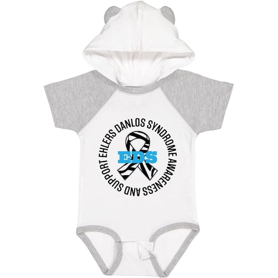 Inktastic Ehlers Danlos Syndrome EDS Walk Ribbon Boys or Girls Baby Bodysuit