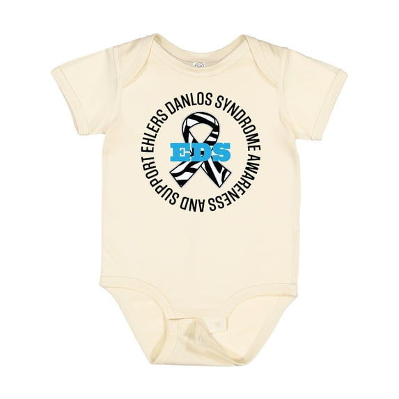 Inktastic Ehlers Danlos Syndrome EDS Walk Ribbon Boys or Girls Baby Bodysuit