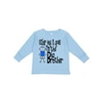 thumbnail image 1 of Inktastic Either Way It Goes, I'm the Big Brother Boys Long Sleeve Toddler T-Shirt, 1 of 5