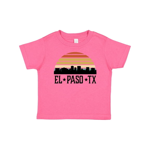 Inktastic El Paso Texas Skyline Retro Boys or Girls Baby T-Shirt