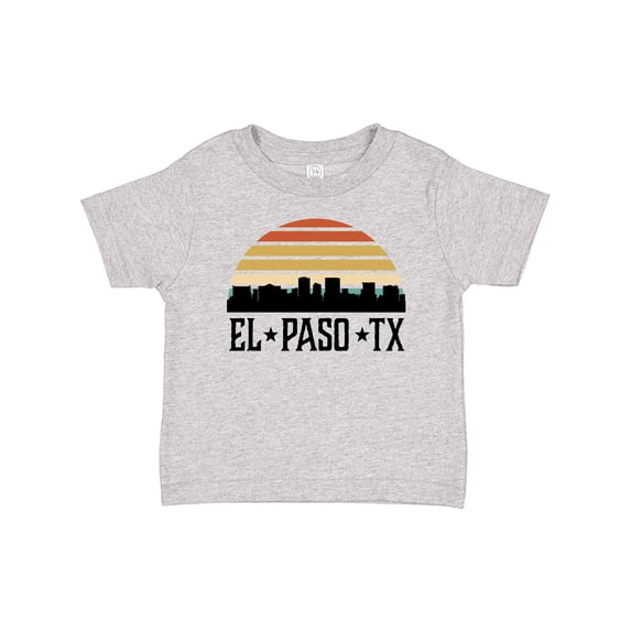 Inktastic El Paso Texas Skyline Retro Boys or Girls Baby T-Shirt