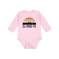 thumbnail image 1 of Inktastic El Paso Texas Skyline Retro Boys or Girls Long Sleeve Baby Bodysuit, 1 of 5