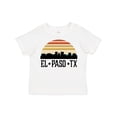 thumbnail image 1 of Inktastic El Paso Texas Skyline Retro Boys or Girls Toddler T-Shirt, 1 of 5