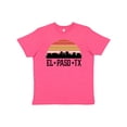 thumbnail image 1 of Inktastic El Paso Texas Skyline Retro Youth T-Shirt, 1 of 5