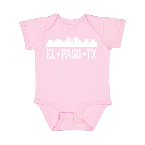 Inktastic El Paso Texas Skyline TX Cities Boys or Girls Baby Bodysuit