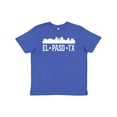 thumbnail image 1 of Inktastic El Paso Texas Skyline TX Cities Youth T-Shirt, 1 of 5