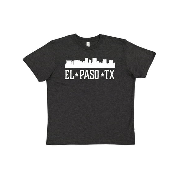 Inktastic El Paso Texas Skyline TX Cities Youth T-Shirt