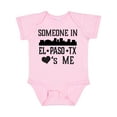 thumbnail image 1 of Inktastic El Paso Texas Someone Loves Me Skyline Boys or Girls Baby Bodysuit, 1 of 5