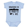thumbnail image 1 of Inktastic El Paso Texas Someone Loves Me Skyline Boys or Girls Baby Bodysuit, 1 of 5
