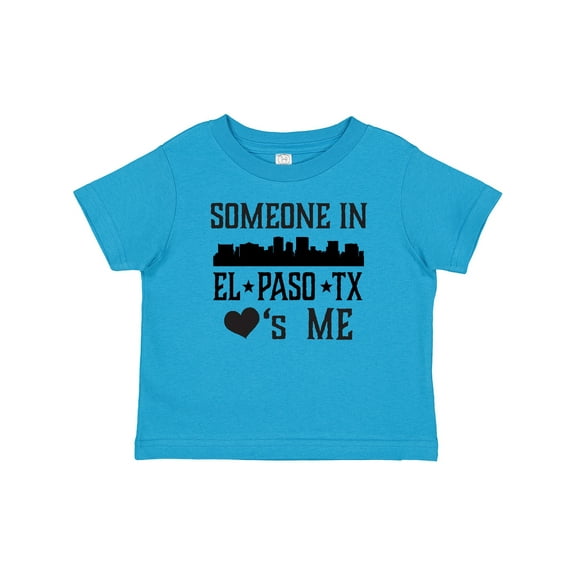 Inktastic El Paso Texas Someone Loves Me Skyline Boys or Girls Baby T-Shirt