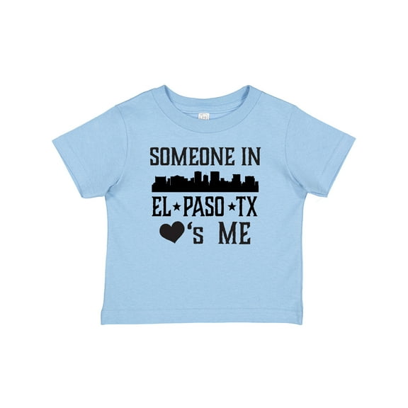Inktastic El Paso Texas Someone Loves Me Skyline Boys or Girls Baby T-Shirt