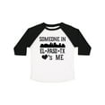thumbnail image 1 of Inktastic El Paso Texas Someone Loves Me Skyline Boys or Girls Toddler T-Shirt, 1 of 5