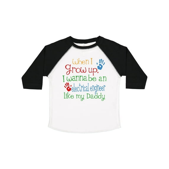 Inktastic Electrical Engineer Like Daddy Boys or Girls Toddler T-Shirt