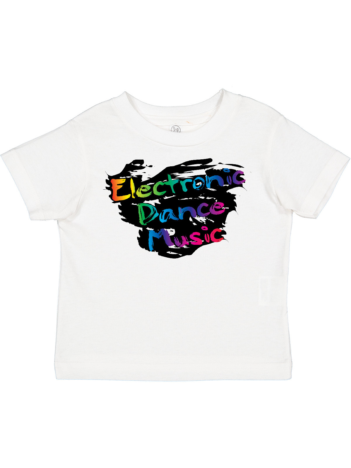 Inktastic Electronic Dance Music Rainbow Gift Toddler Boy or Toddler