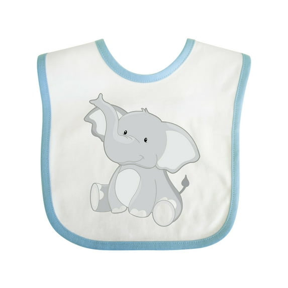 Inktastic Elephant Boys or Girls Baby Bib