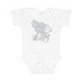 thumbnail image 1 of Inktastic Elephant Boys or Girls Baby Bodysuit, 1 of 5