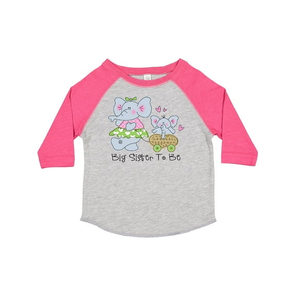 Inktastic Elephant Future Big Sister Girls Toddler T-Shirt