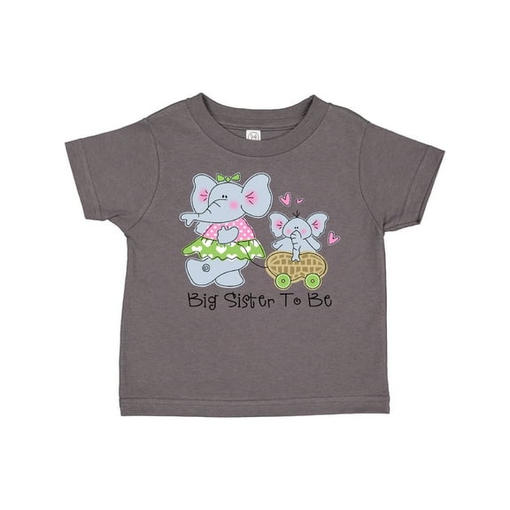 Inktastic Elephant Future Big Sister Girls Toddler T-Shirt
