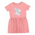 thumbnail image 1 of Inktastic Elephant Girls Toddler Dress, 1 of 5