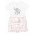 thumbnail image 1 of Inktastic Elephant Girls Toddler Dress, 1 of 5