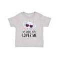 thumbnail image 1 of Inktastic Elephant My Great Aunt Loves Me Boys or Girls Baby T-Shirt, 1 of 5