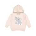 thumbnail image 1 of Inktastic Elephant Toddler Hoodie, 1 of 4