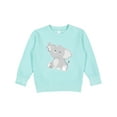 thumbnail image 1 of Inktastic Elephant Toddler Sweatshirt, 1 of 4