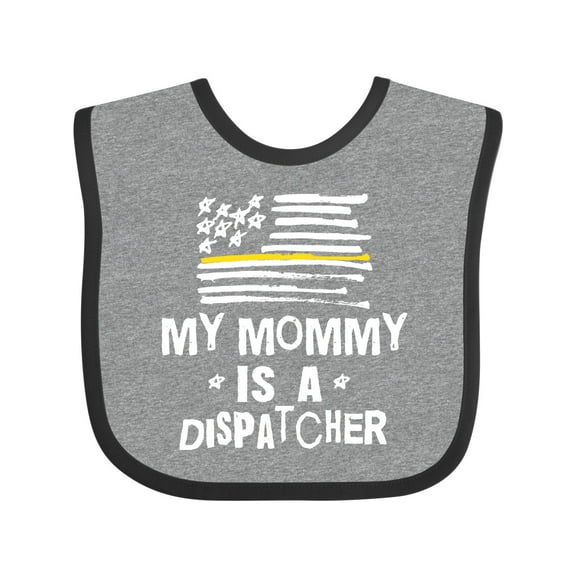 Inktastic Emergency Dispatcher Mommy Boys or Girls Baby Bib