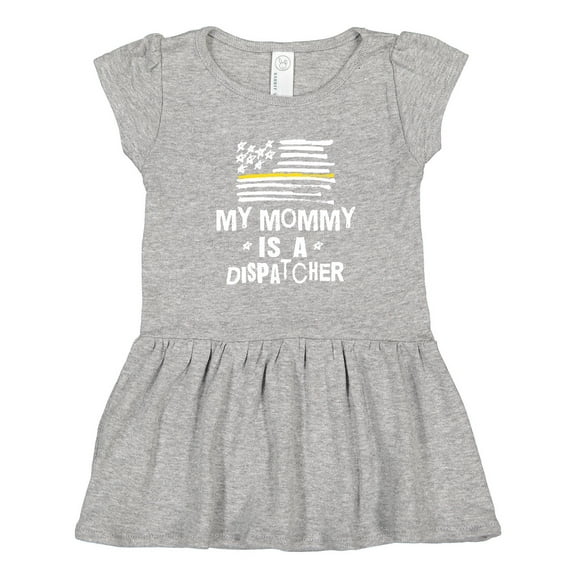 Inktastic Emergency Dispatcher Mommy Girls Toddler Dress
