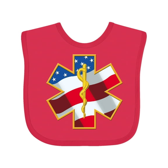 Inktastic Ems Boys or Girls Baby Bib