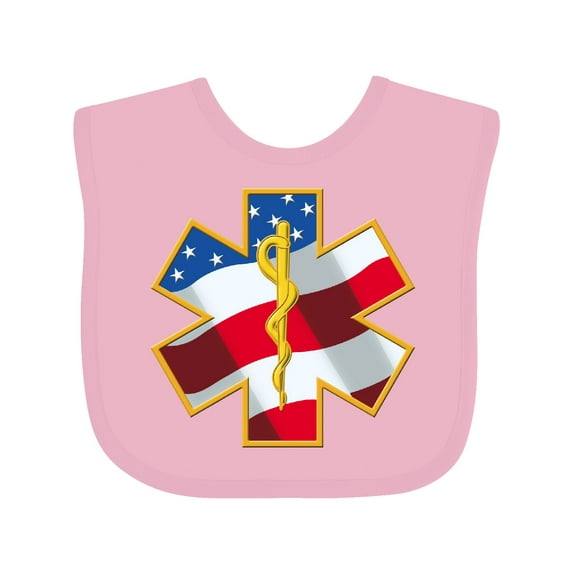 Inktastic Ems Boys or Girls Baby Bib