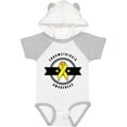 thumbnail image 1 of Inktastic Endometriosis Awareness Yellow Ribbon and Banner Boys or Girls Baby Bodysuit, 1 of 5