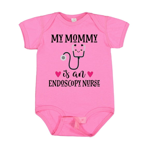Inktastic Endoscopy Nurse Mommy Girls Baby Bodysuit