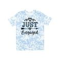 thumbnail image 1 of Inktastic Engagement Announcement Just Engaged T-Shirt, 1 of 5