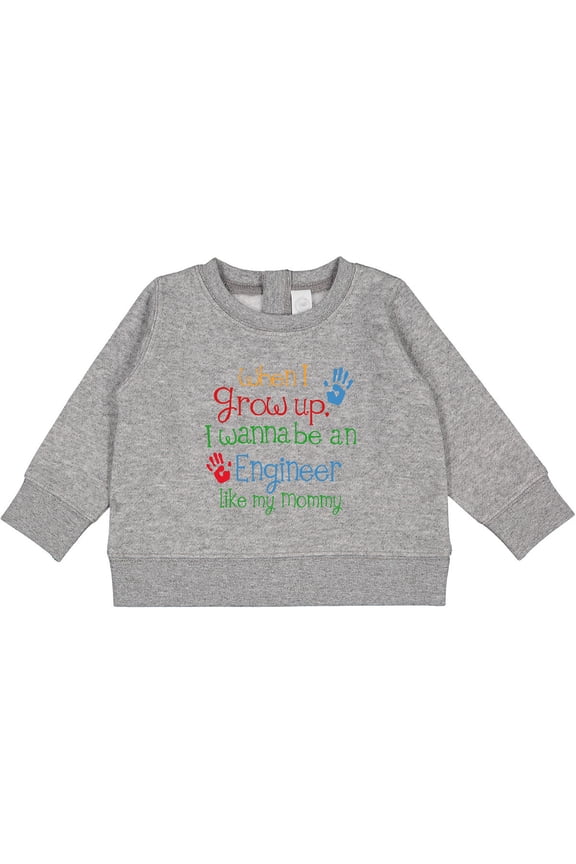 Engineer Like Mommy Baby Sweatshirt