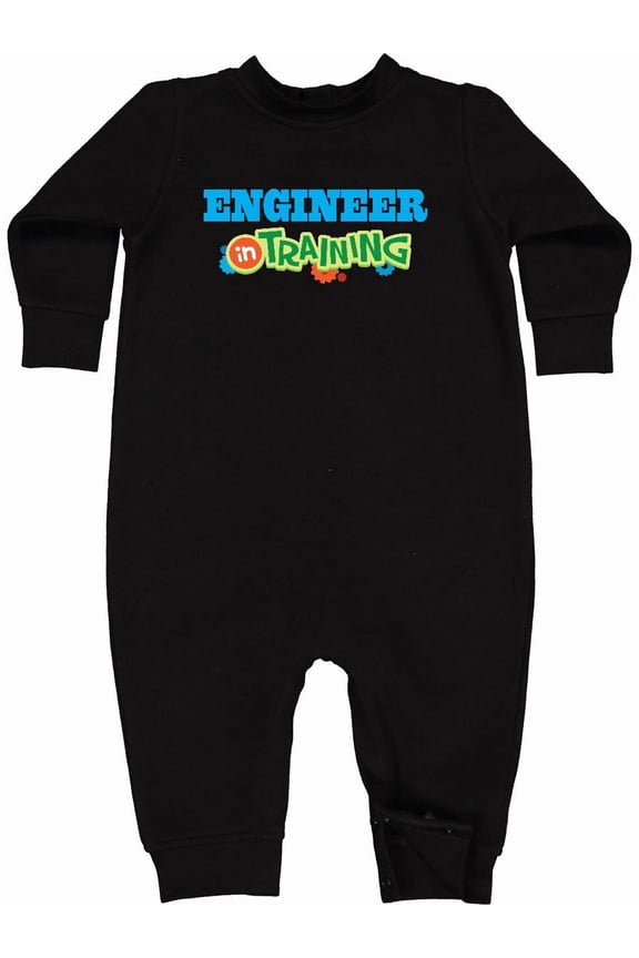 Engineer in Training Baby Fleece Romper